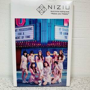 NiziU Artist making book Make you happy アーティストメイキングブック USED品 1円スタート