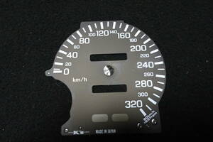 【文字盤】日産　R33スカイライン　320kmスピードメーター（管理：AA）