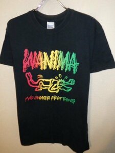 z9223WANIMA★ワニマ★NO IMAGE FELT THING★バンドＴシャツ★サイズＭ★レア★送料格安