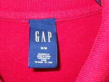 z1908GAP★ギャップ★ロゴ刺繍ポロシャツ★サイズM★USA★アメカジ★人気★激安★送料格安_画像3