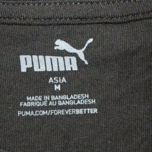 z1907PUMA★プーマ★未使用★タグ付き★プリントTシャツ★サイズM★黒色★激安★人気★送料格安の画像4