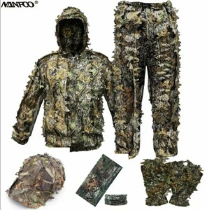  new goods! men's lady's Kids child 5 point set camouflage military camouflage -ju.. hunting airsoft 