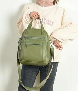  new goods! handbag diagonal .. bag commuting travel rucksack lady's backpack shoulder bag 