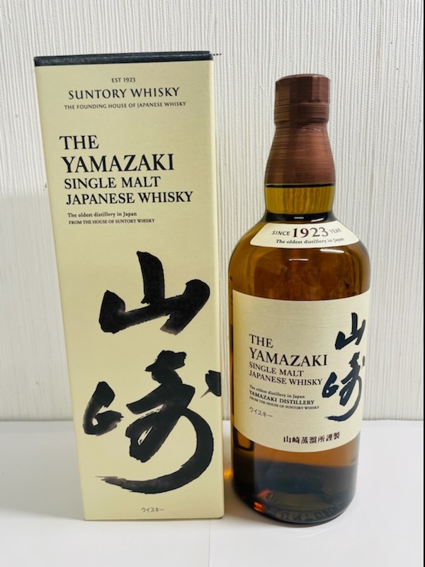 ヤフオク! -「山崎 nv 700ml サントリー シングルモルト」の落札相場