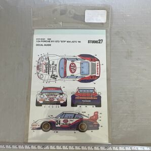 STUDIO27 スタジオ27 PORSCHE 911 GT2 STP JGTC '96 TAISAN JGTC 1995 ポルシェ レーシング デカール シール ステッカー #34の画像5