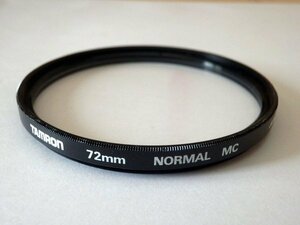 p115：TAMRON 72mm NORMAL MC カメラ アクセサリー フィルター 付属