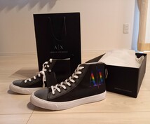 ARMANI EXCHANGE ハイカット スニーカー 28.5cm_画像2