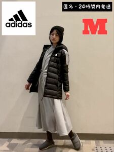 アディダス　adidas　レディース フェザー ダウン フード付