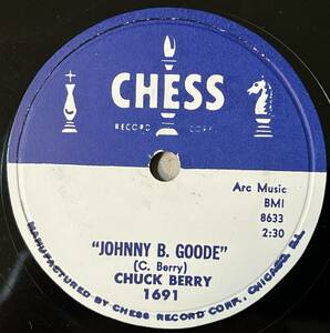 CHUCK BERRY CHESS Johnny B. Goode/ Around & Around CLASSICS ALL TIME!!!!!