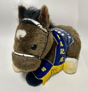  tag attaching no- The n horn Spark avante .- deep impact no. 51 times have horse memory L size soft toy 