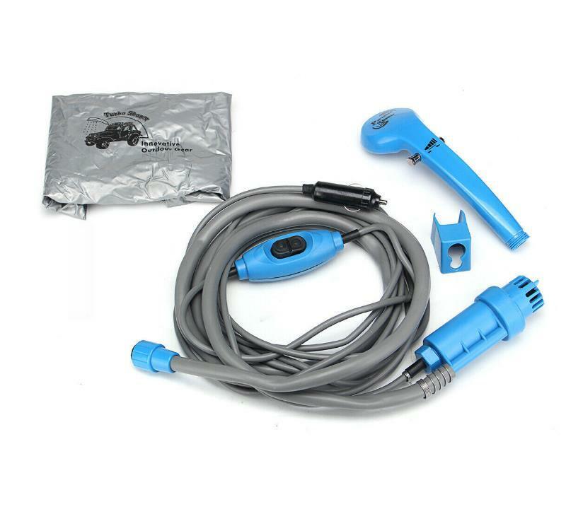 電動 ポータブルシャワー DC12V 携帯シャワー 簡易シャワー 海水浴 洗車 