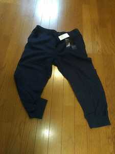 A.S.M marks li feed b men flax jogger pants Jog pants Sz.50 men's ASM cropped pants navy blue 