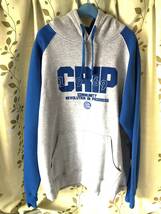 AUTHENTIC CRIP WEAR（Community Revolution In Progress) CRIPS　青ギャング　パーカー(フーディ）　希少　中古品　美品_画像1