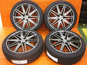 【Y4】WORK ヴァリアンツァ VARIANZA A6S LV 19インチ 7.5J +53 PCD114.3 5H APTANY RA301 225/45R19(新品) RCオデッセイ/エリシオンなど☆