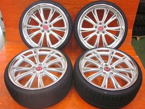 【Y4】WEDS マーベリック MAVERICK 210S-R 20インチ 8.5J +45/9.5J +45 PCD114.3 5H MINERVA RADIAL F105 235/30R20 245/30R20(新品タイヤ)