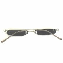 GDC ジーディーシー サングラス 黒 sunglasses ツーポイントタイプ ハーフムーン ファッションメガネ 眼鏡 男女兼用 送料無料_画像5