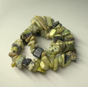  натуральный камень * зеленый бирюзовый маленький камень браслет *16cm
