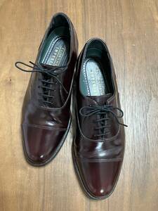 Florsheim Imperial フローシャイムインペリアル 　ストレートチップ 8D（25cm）バーガンディ USA製