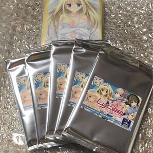 lycee overture Ver. HOOKSOFT 純愛パック 5パック 特典スリーブ 寿々苗穂海 65枚 未開封 リセ