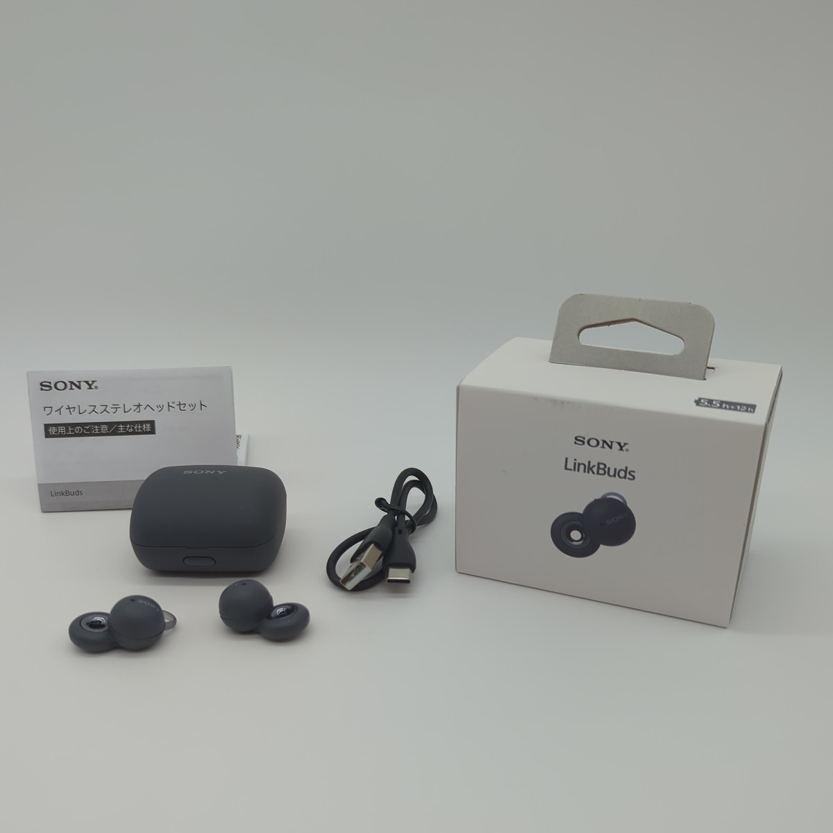 ユーズド】SONY ソニー イヤホン LinkBuds（リンクバッズ） WF-L900/HM