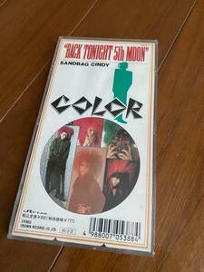 値下げ！即決！希少：8cm CDシングル：COLOR BACK TONIGHT 5th MOON 新同 インディーズ