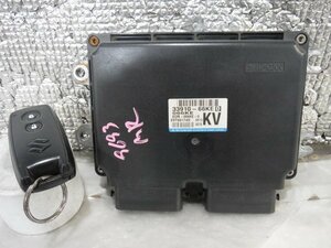 【検査済】 H22年 MRワゴン DBA-MF22S 後期 エンジンコンピューター K6A 33910-66KE0 [ZNo:05006008] 9693