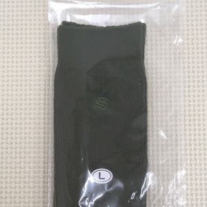 ( new goods ) [ Fukushima prefecture furthermore . an educational institution furthermore . high school ] woman socks # green #L size #24~26# knee-high socks # going to school for # junior high school # high school # school uniform # student # woman height raw 