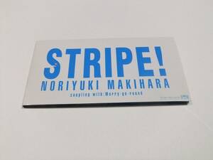 槇原敬之 STRIPE! CDシングル　読み込み動作問題なし 1998年発売 ステッカー付き