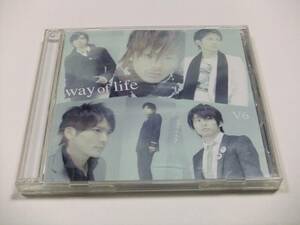 V6 way of life(初回限定盤A) CD+DVD　読み込み動作問題なし 2007年発売