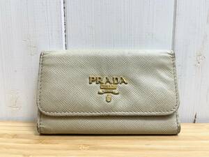 【１円スタート！】　PRADA プラダ キーケース プラダキーケース 　USED