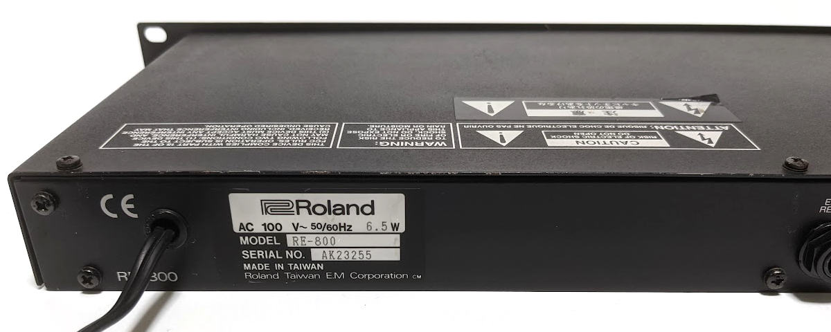 Roland ローランド RE-800 デジタル エコー DIGITAL ECHO エフェクター