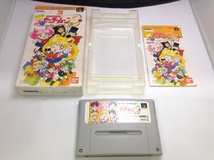 中古B★美少女戦士セーラームーンS こんどはパスルでおしおきよ!★スーパーファミコンソフト_画像1