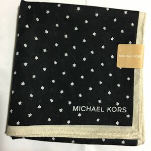  Michael Kors MICHAEL KORS носовой платок звезда Star рисунок черный не использовался 