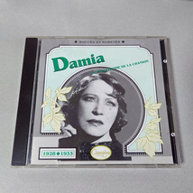 仏Chansophone　「Damia 1928-1933」　ダミア_画像1