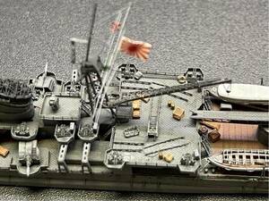 日本海軍　重巡洋艦　青葉　1/700完成品 (銘板付き)