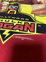 レア 00s WWE ハルクホーガン フォト Tシャツ HULKAMANIA L_画像4