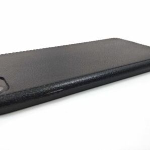 iPhone 7/8 レザー風 シンプル ソフトカバー ケース 薄型 シンプル TPU ブラックの画像6