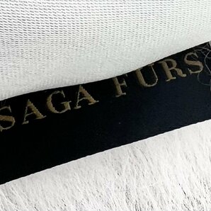 美品 高級 SAGA FURS サガ ブルー フォックス ファー 毛皮 ショール 全長115×幅22cm 日本製 成人式 結婚式 パーティー 和装 ドレスの画像5