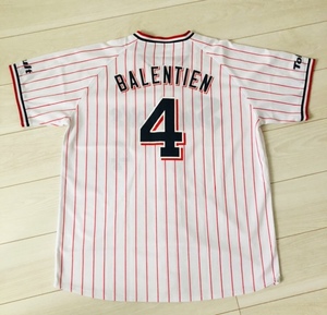 ヤクルト バレンティン ユニフォーム Balentien 白 ホーム JERSEY スワローズ Majestic 製 Yakult Swallows 東京 NPB プロ 野球 好きに も