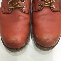 【RED WING レッドウイング】8166 6 CLASSIC ROUND 6インチ クラシックラウンド US9 ブラウン レザー 2308oki_画像9