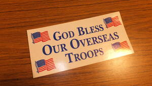 【北米仕様】アメリカ国旗 USA FLAG ステッカーデカール USDM高速有鉛JDM世田谷ベース アメリカンフラッグGod Bless Our Overseas Troops