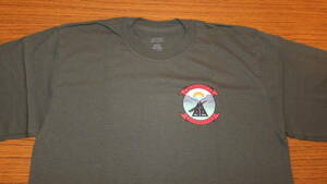 【USMC】HQ＆HQ SQUADRON HHS米海兵隊ミラマー基地 VIP輸送航空支援部隊 TシャツサイズM カリフォルニア MCAS MIRAMAR コットン USMC