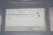 新品 未使用 未開封 VHS ビデオテープ SONY V SVHS120 高性能 高画質　_画像3
