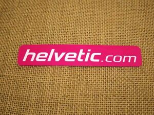 Helvetic Airways 紙製シール ステッカー 未使用