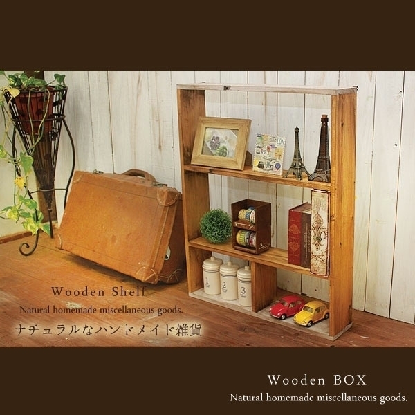 [Free Shipping] Handmade antique style wooden shelf, bookshelf, Handmade items, furniture, Chair, shelf, Bookshelf, Shelf