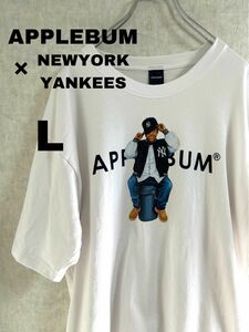 APPLEBUM アップルバム NY Yankees Boy T-shirt L