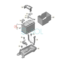 HELLA バッテリー 50AH 55066 スマート 600 700 ロメオ 4C クライスラー PTクルーザー シトロエン C2 C3 クサラ サクソ シャンソン_画像6