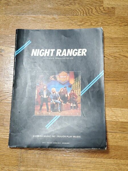 NIGHT RANGER Big Life ナイトレンジャー　ビッグ・ライフ　ギタースコア