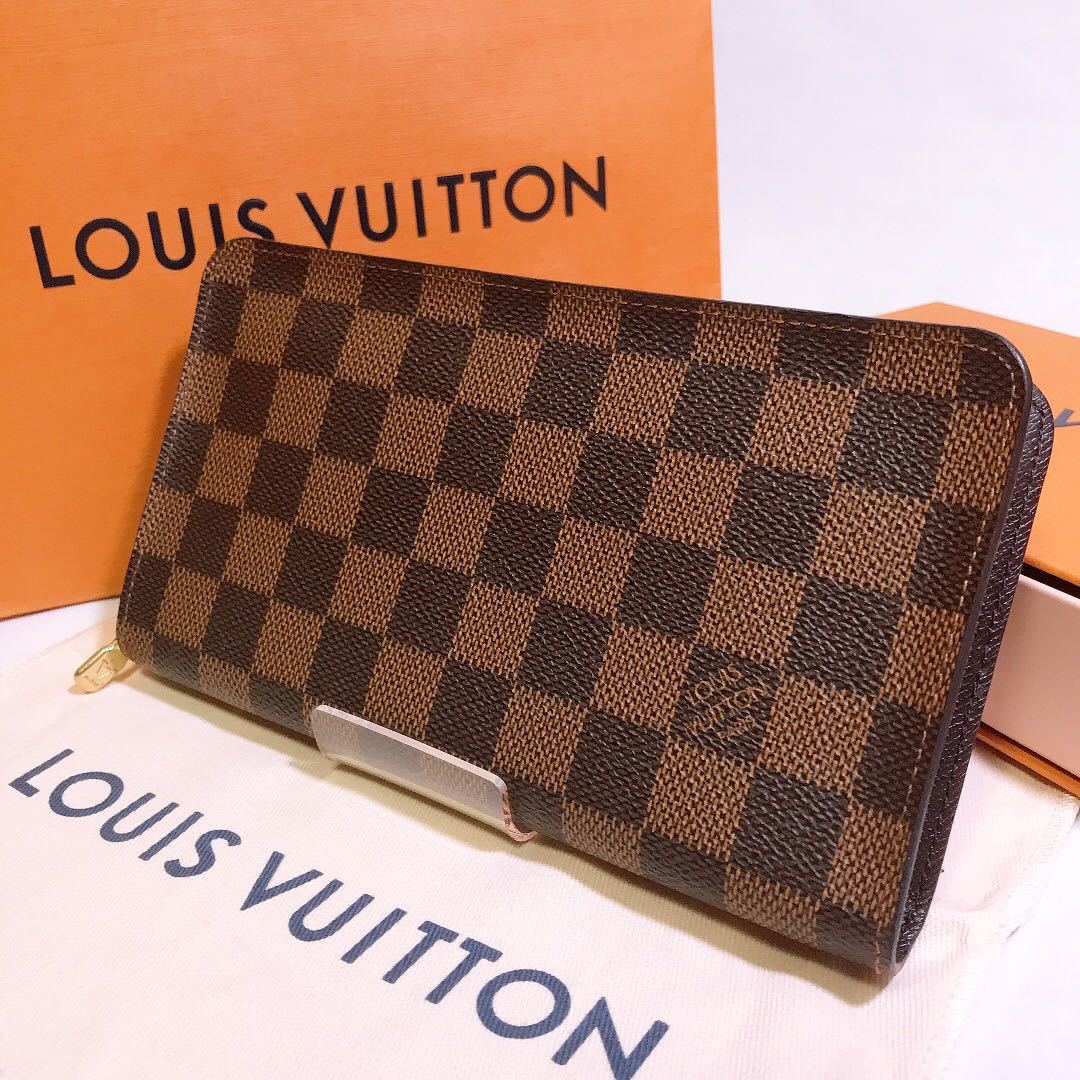 2023年最新】ヤフオク! -ルイヴィトンダミエ財布の中古品・新品・未