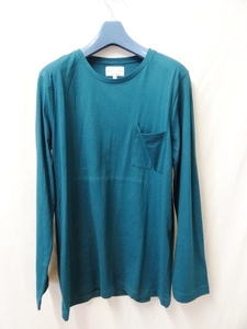 PYJAMA CLOTHING ピジャマクロージング　新品未使用　CREW NECK GREEN Lサイズ　ベルギー製